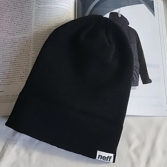 Like New!!Neff Embroidery Beanie - Picture 3 of 3